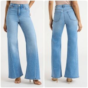 Sofia Jeans by Sofia Vergara Margot Wide Leg Mid Rise Jeans Women’s Size 2